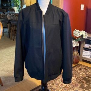 Men’s Structure Wool Coat Size Large